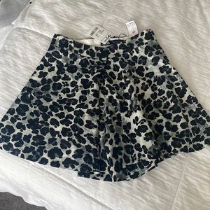 ZARA leopard skort